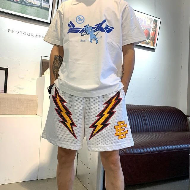 EE Shorts - Lightning Bianco