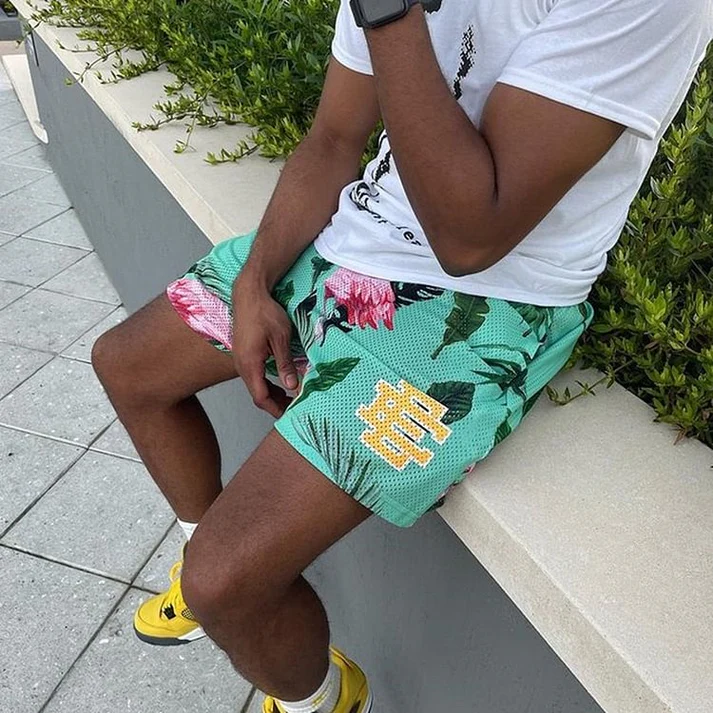 EE Shorts - Flamingo Verde