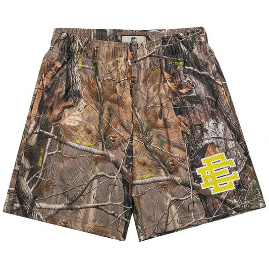 EE Shorts - Camo Giallo